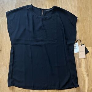 Halogen Black Women's Sleeveless Blouse Size M